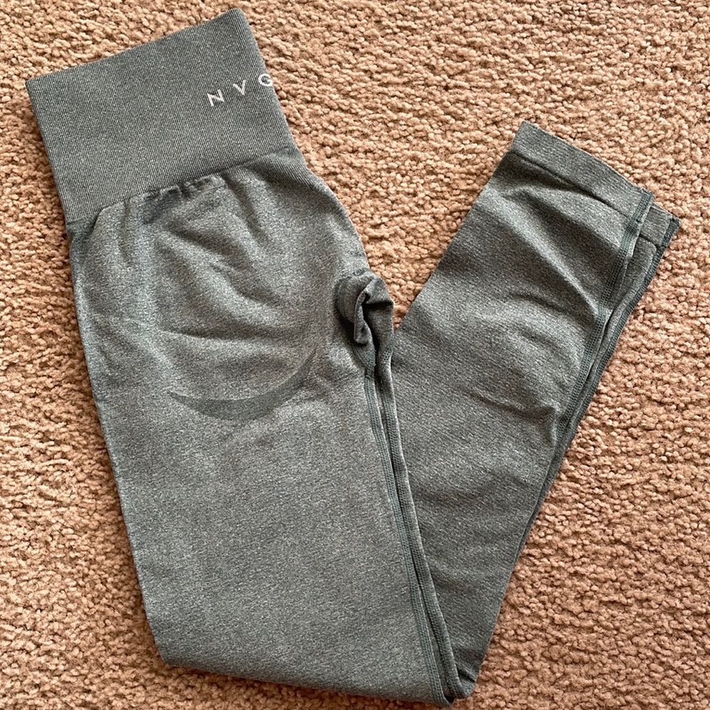 NVGTN Forest Green Contour Seamless Leggings